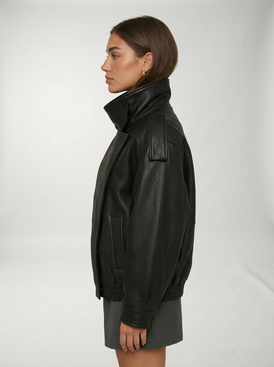 Giacca in pelle Lope